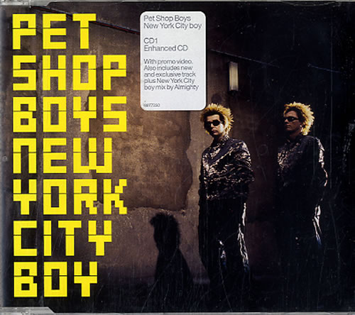 Pet Shop Boys New York City Boy UK 2-CD single set (Double